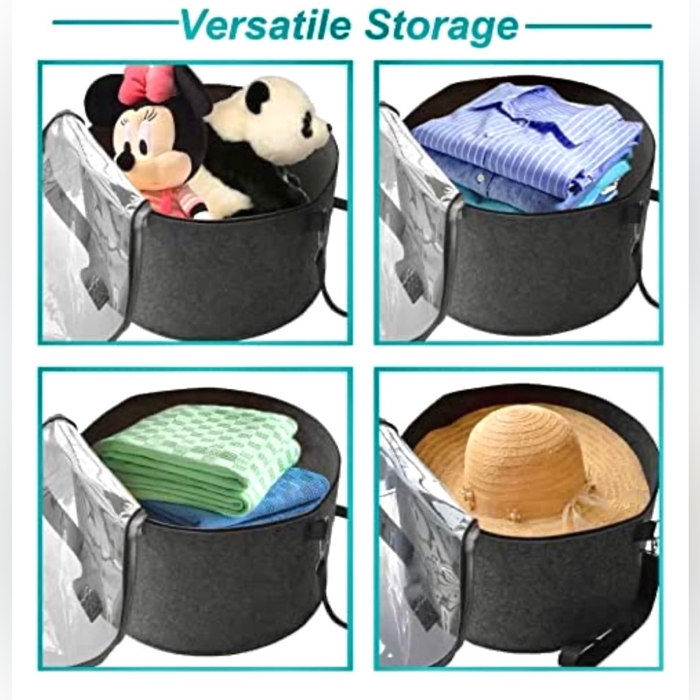 2 Versatile Storage Felt Organizer